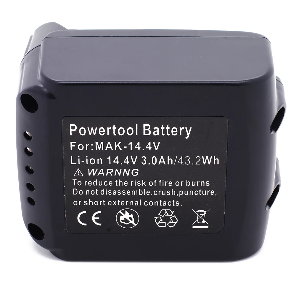 Yhr 10 шт./лот Механические инструменты Батарея Замена для Makita bl1415 BL1430 194065 3 194066 1