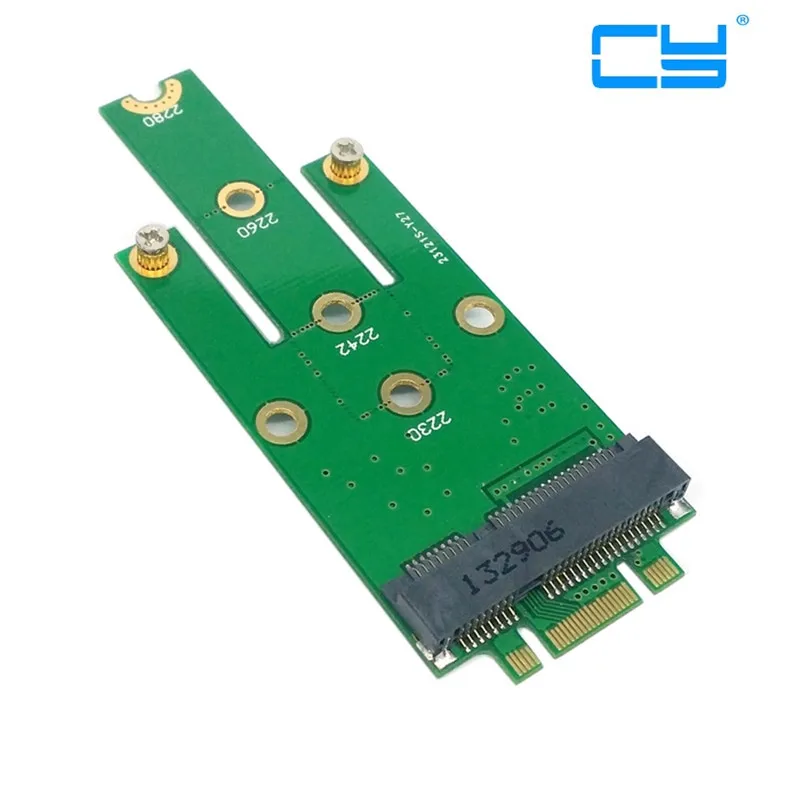 M.2 NGFF PCI-E express pci-express 2 LANE золотистый пальцевой контакт до 50 мм Mini-PCIE mini pci express mSATA 18 + 8 SSD жесткий диск PCBA