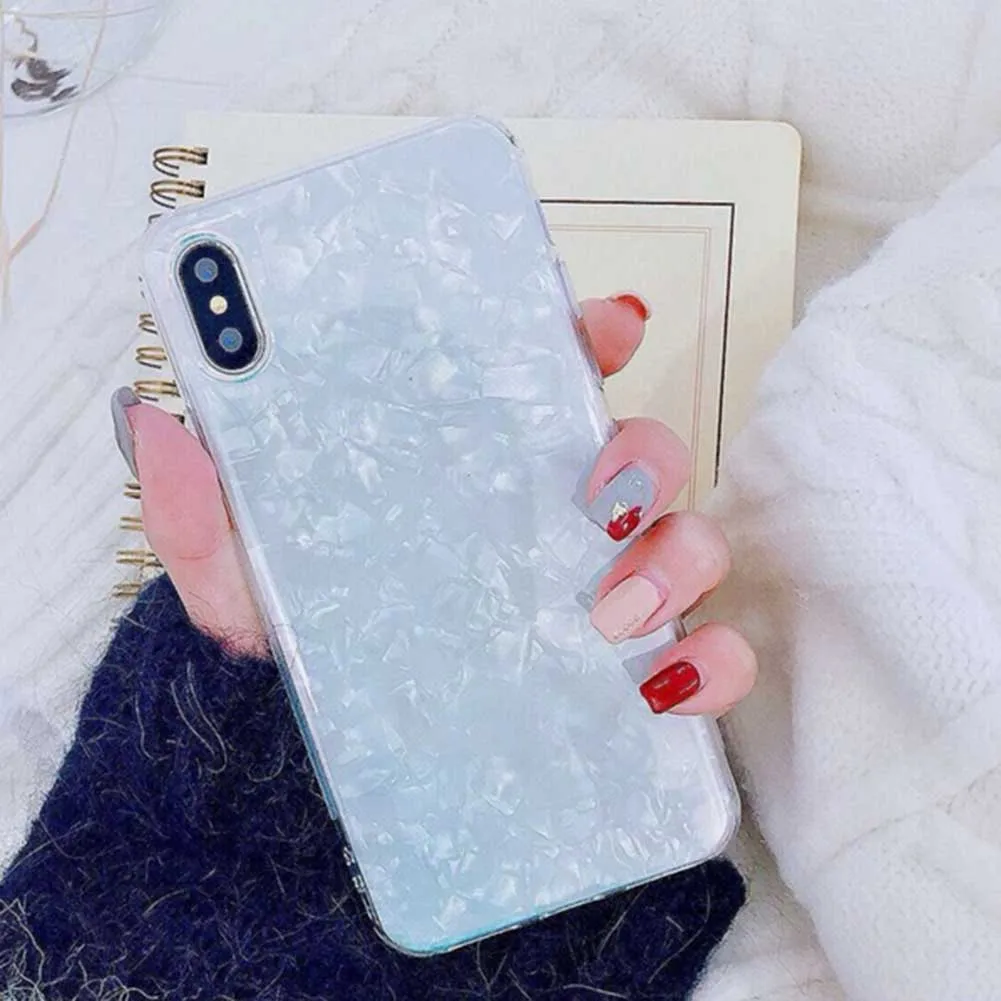 Чехол для телефона Conch Shell iPhone 6 6S 7 8 Plus X задняя крышка прекрасные Чехлы Funny