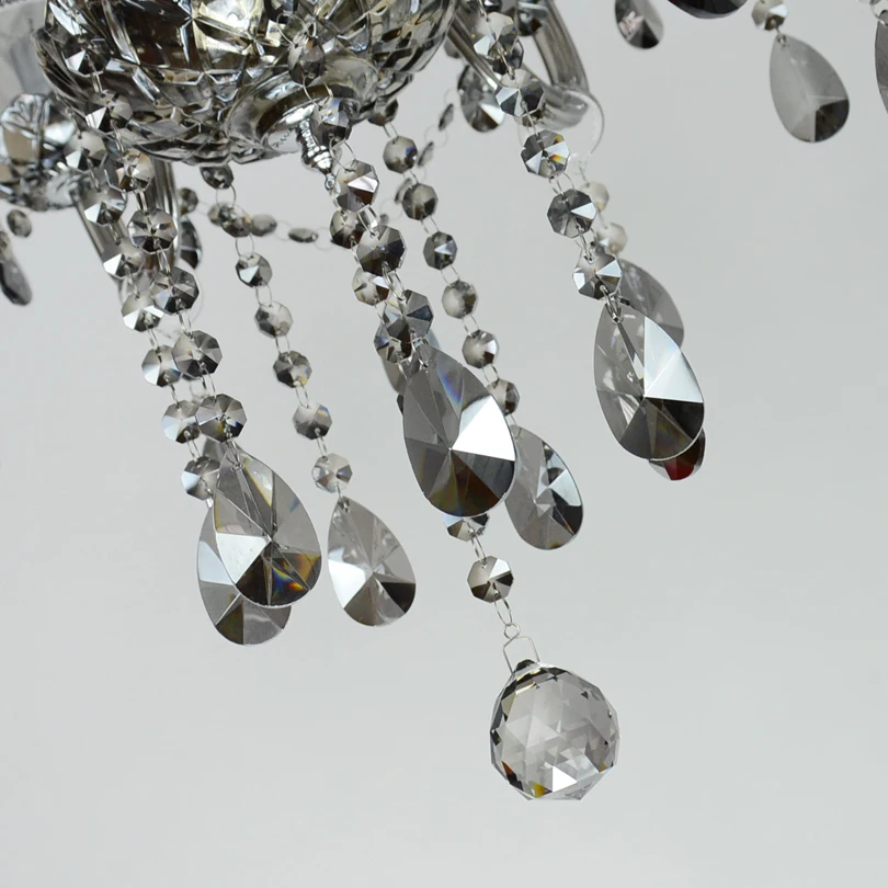 Современная светодиодная люстра освещение для кухни столовой хрустальная лампа