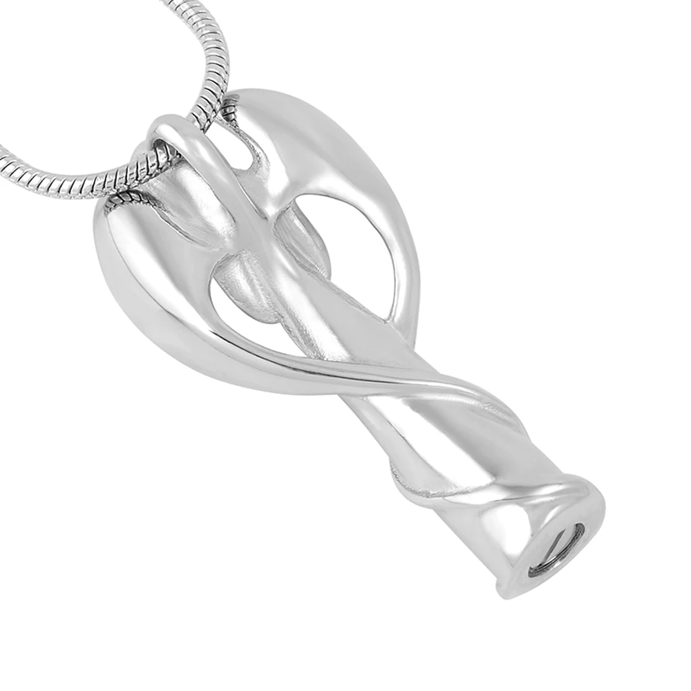 

2017 Newest Arrival Memorial Jewelry Shiny Polish Goddess Cremation Urn Ashes Pendant Necklace Fashion Jewelry