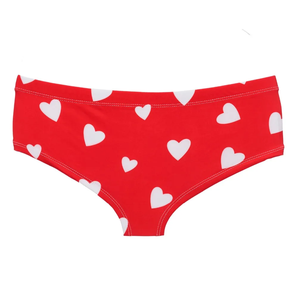 Стринги женские с 3D-принтом красные для первого укуса пицца сексуальные трусики |