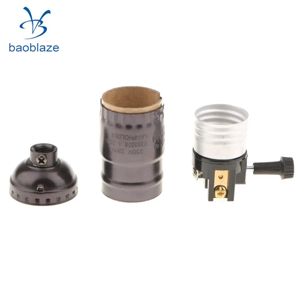 Винтажный светильник Эдисона цоколь патрон E27 винтовые лампы-подходит для голой