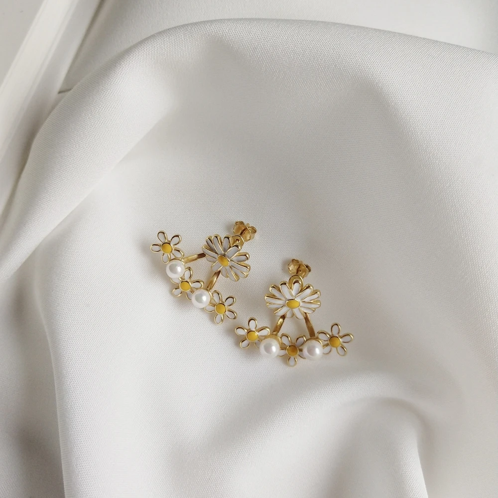 Серьги женские из серебра 925 пробы с жемчугом | Украшения и аксессуары