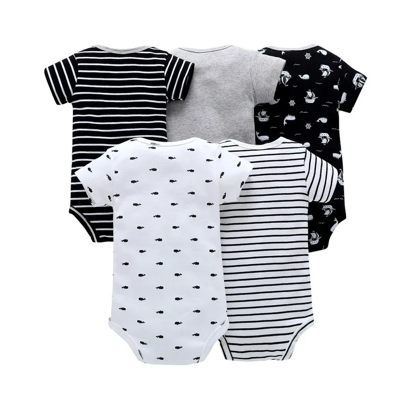 2019 г. комплект боди 5 шт. в партии Carter's design летняя одежда с коротким рукавом для