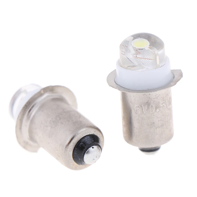 

1pc P13.5S 0.5W Work Light Flashlight Torch Light Replacement Led Bulb 3V 4.5V 6V New
