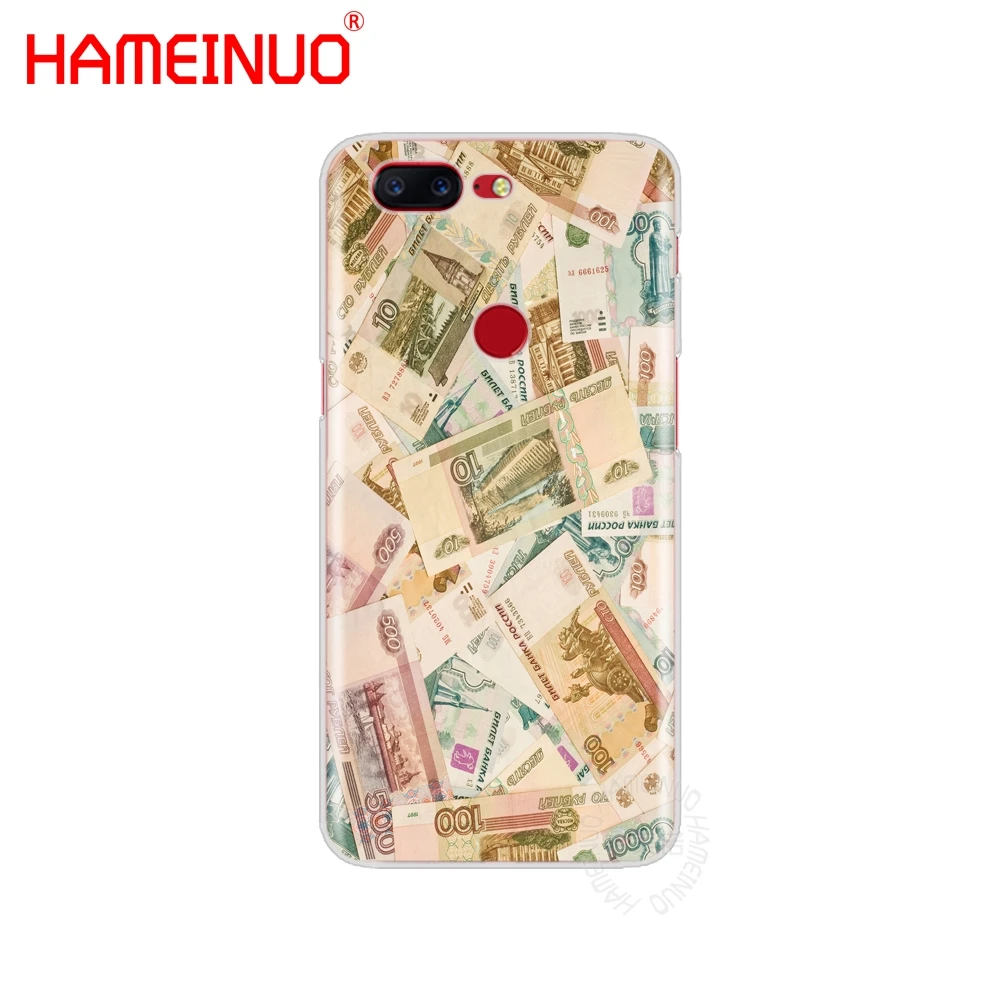HAMEINUO деньги наличного доллара рубль крышка чехол для телефона Oneplus one plus 5 т 3 2 X A3000