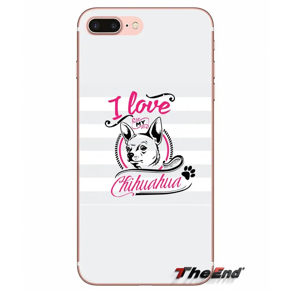 Чехол для телефона Huawei G7 G8 Ascend P7 P8 P9 Lite Honor 4C 5X 5C 6X Mate 7 8 9 Y3 Y5 Y6 II Pro I Love My Chihuahua Dog Pug|phone