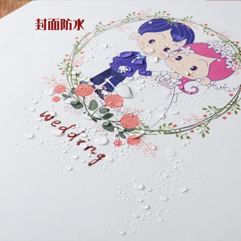 2017 new creative beautiful DIY photo album birthday children lover wedding gift of ablum  Дом и
