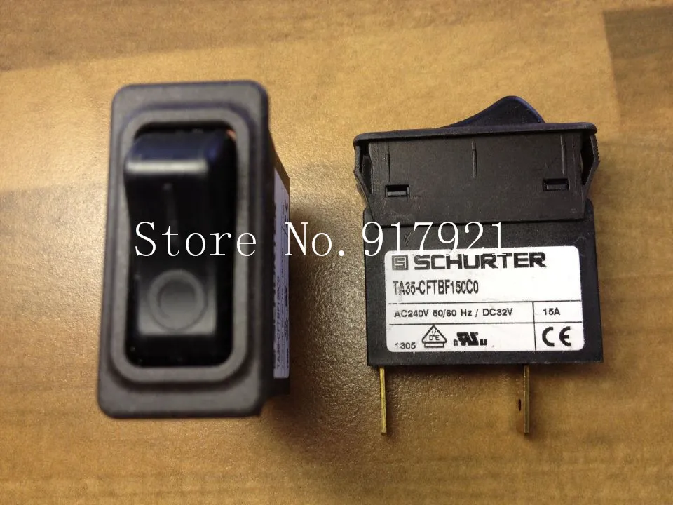 

[ZOB] The original schurte device of R circuit breaker TA35-CFTBF150C0 ship two switch button 15A --5pcs/lot