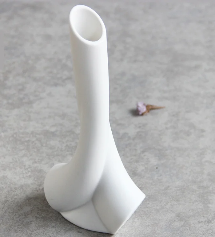 Абстрактная керамика планшетофон ручной работы фарфоровый цветочный кувшин