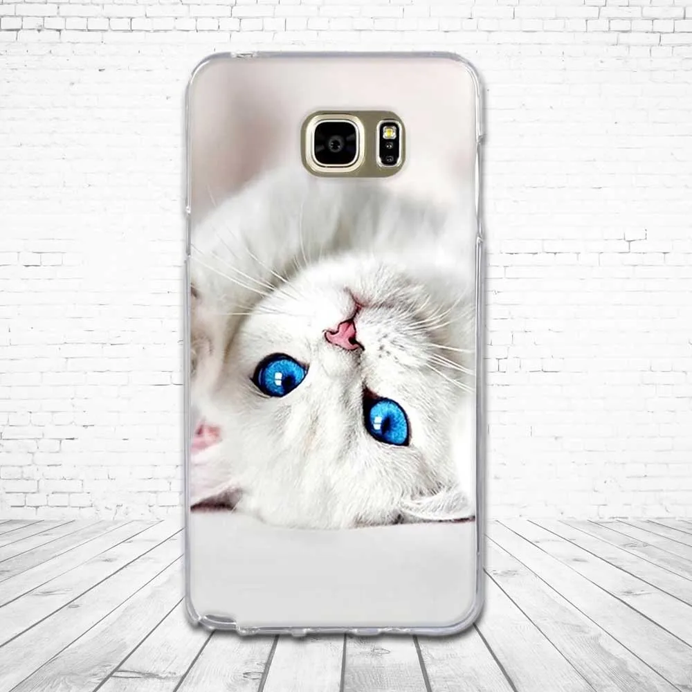 Роскошный чехол для Samsung Galaxy Note 5 Мягкая силиконовая задняя крышка с 3D принтом Note5