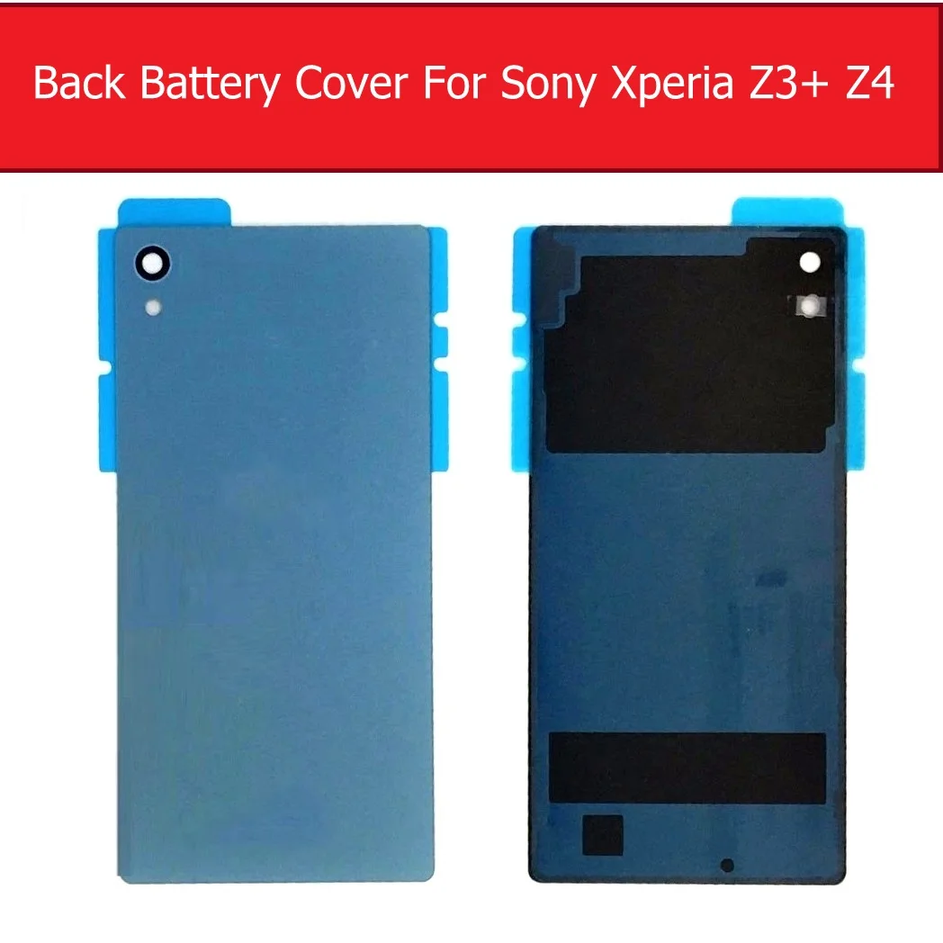 Задняя крышка из стекла для Sony Xperia Z4 Z3 +/Z3 Plus E6553 E6533 SO 03G задняя + 1 пленка