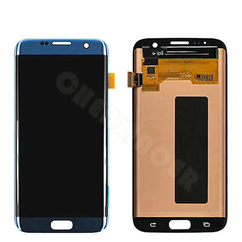 For SAMSUNG GALAXY S7 EDGE G935 G935F LCD Display Touch Screen Digitizer 5.5&quot Samsung Edge Pantalla Replacement | Мобильные