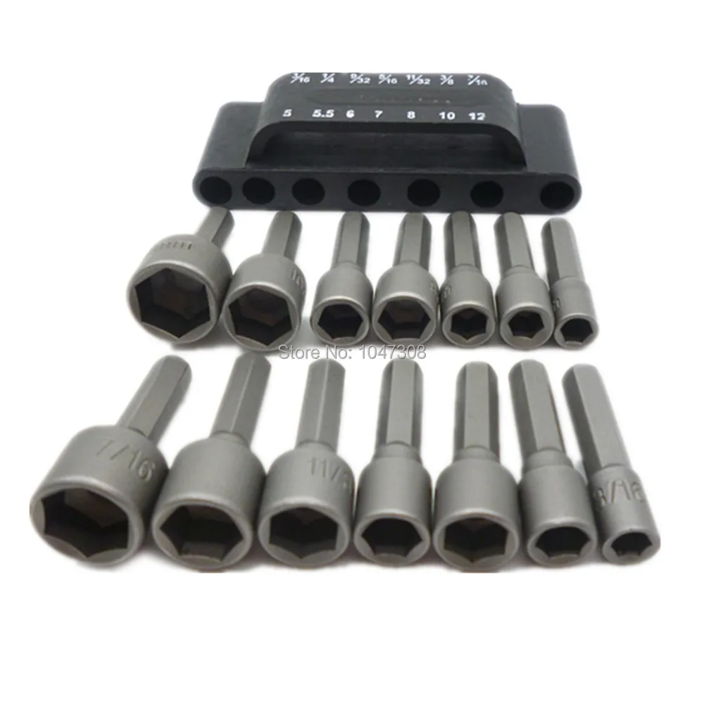 Набор гаечных ключей 14 шт. двойные метрические и стандартные SAE 1/4 дюйма