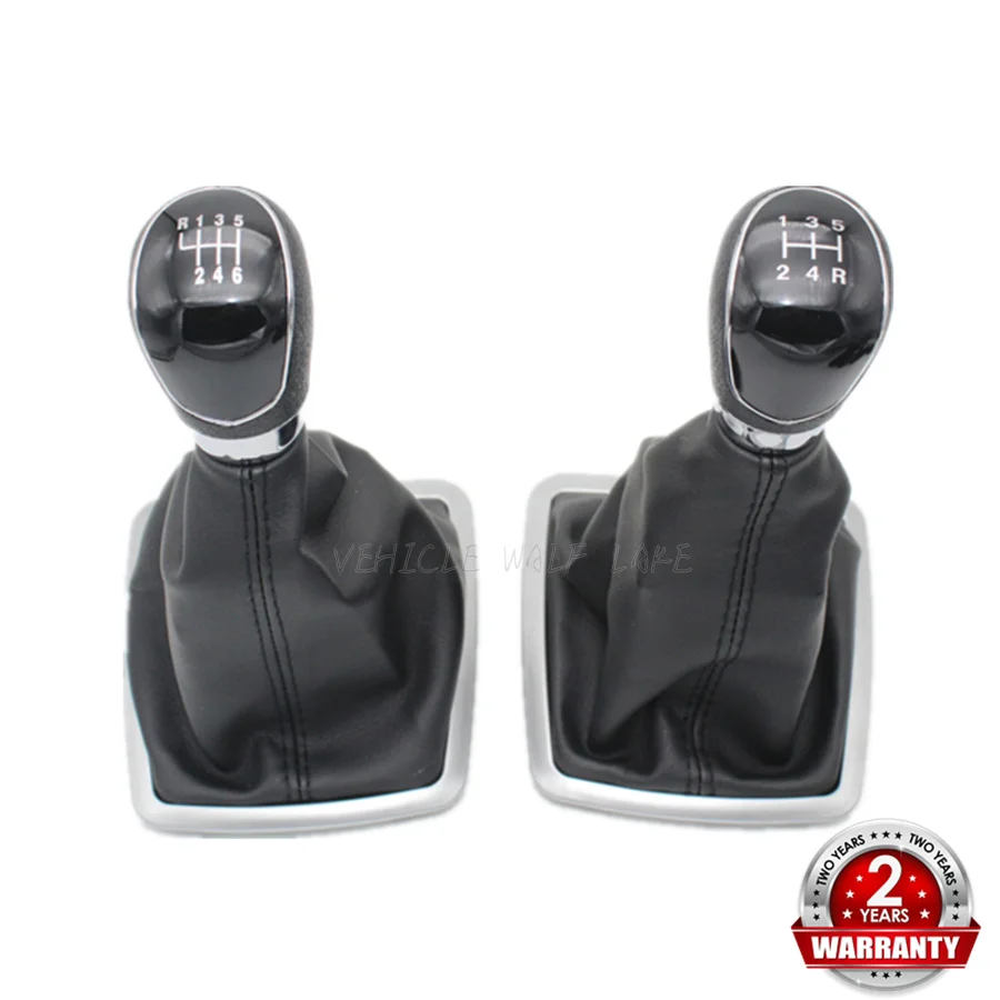 

Silver Black Gear Shift Knob 5 Gear 6 Speed Manual For Ford Focus 2 MK2 FL MK3 MK4 MK7 MONDEO KUGA GALAXY FIESTA Car Styling