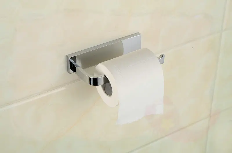 Free shipping Italy design solid brass high quality square bathroom toilet roll paper holder grifos | Обустройство дома
