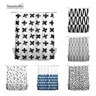 Занавеска для ванной комнаты Sweetenlife, водонепроницаемая, 100% полиэстер, 0 см