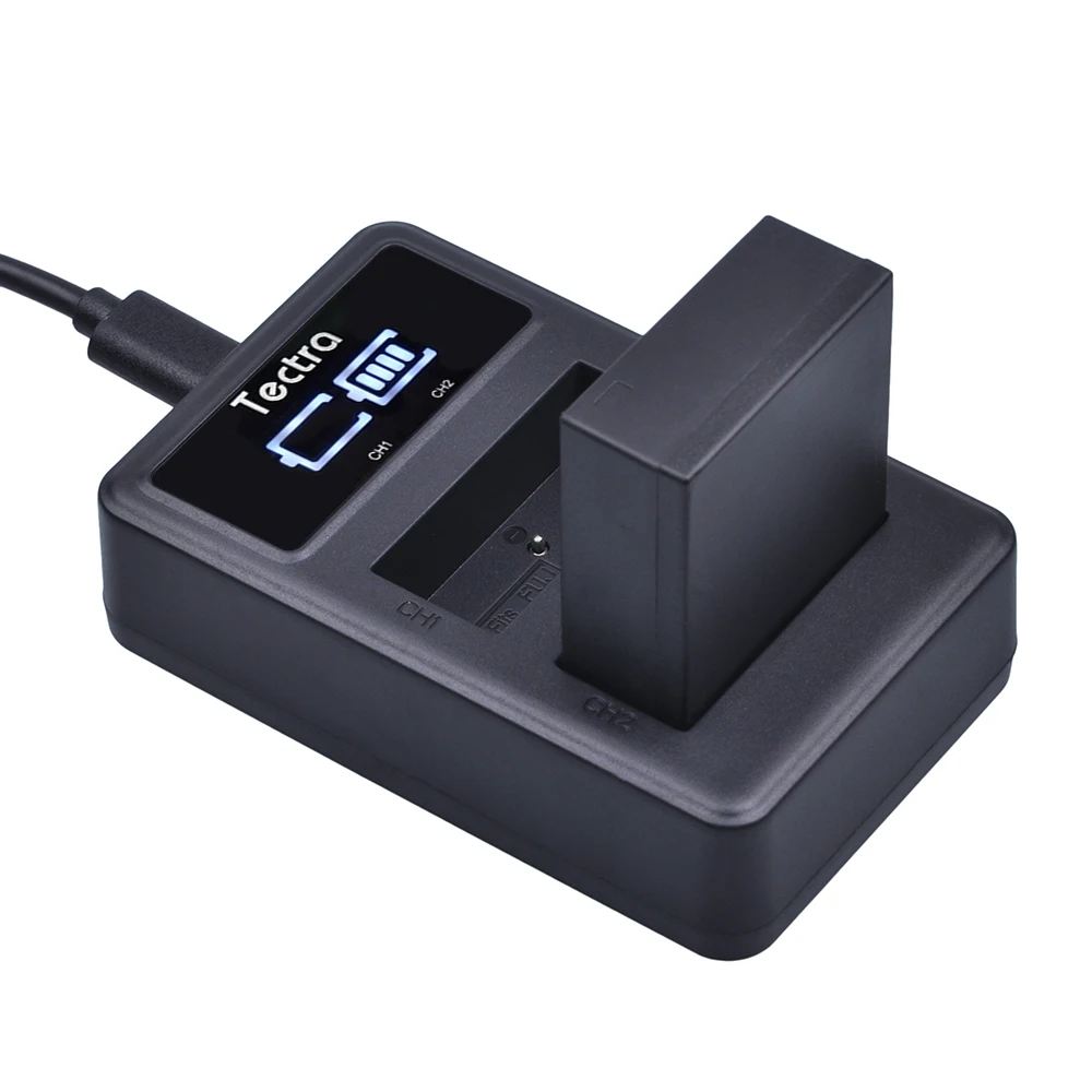 Аккумулятор для фотоаппарата Tectra 2 шт. с ЖК дисплеем|camera bateria|bateria camerafujifilm camera charger |