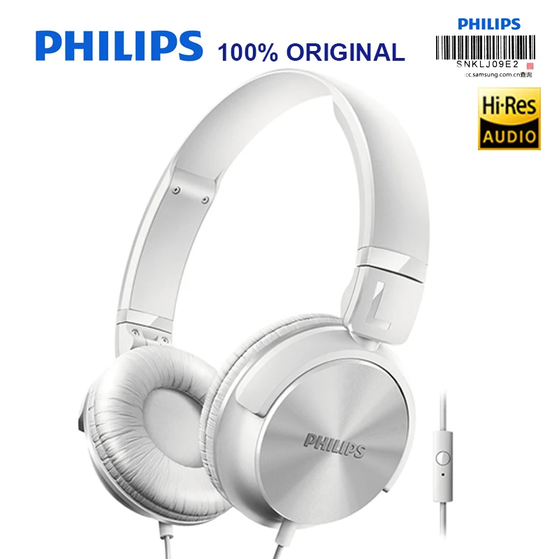 Philips SHL3065 проводные наушники с микрофоном шумоподавления управление оголовье