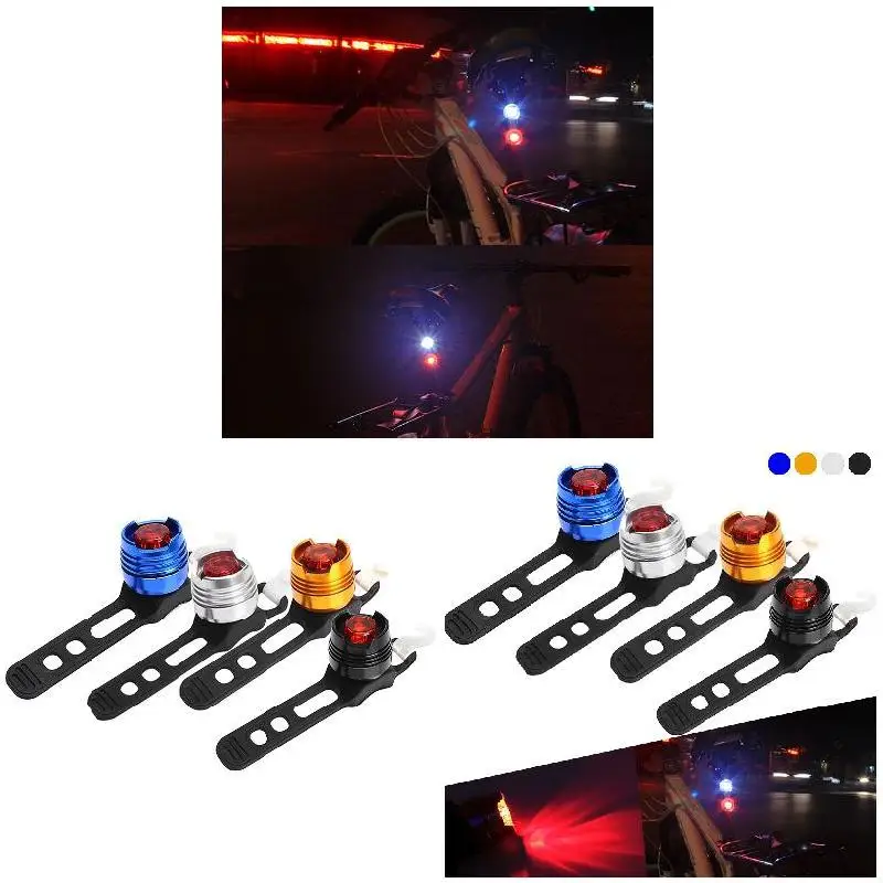 

Bike Cycling Front Rear Tail Light Mountain MTB Taillight Safety Warning Lamp Bycicle Accessories DTT88