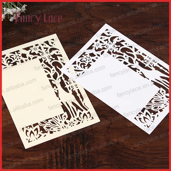 Новая Рождественская поздравительная открытка сделай сам с лазерной резкой