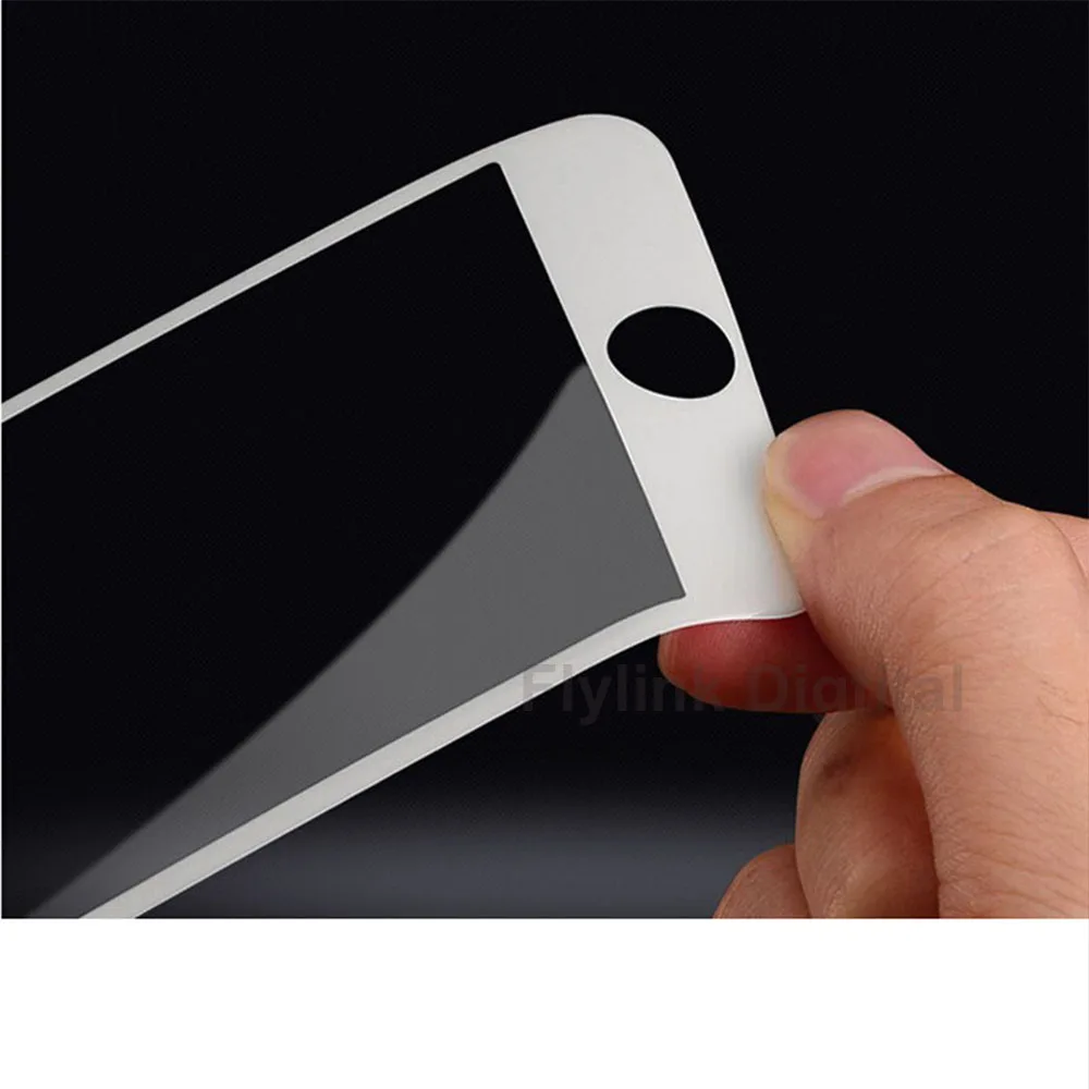 Полное покрытие закаленное стекло 3D для Iphone 6 7 мягкая защита экрана с изогнутыми