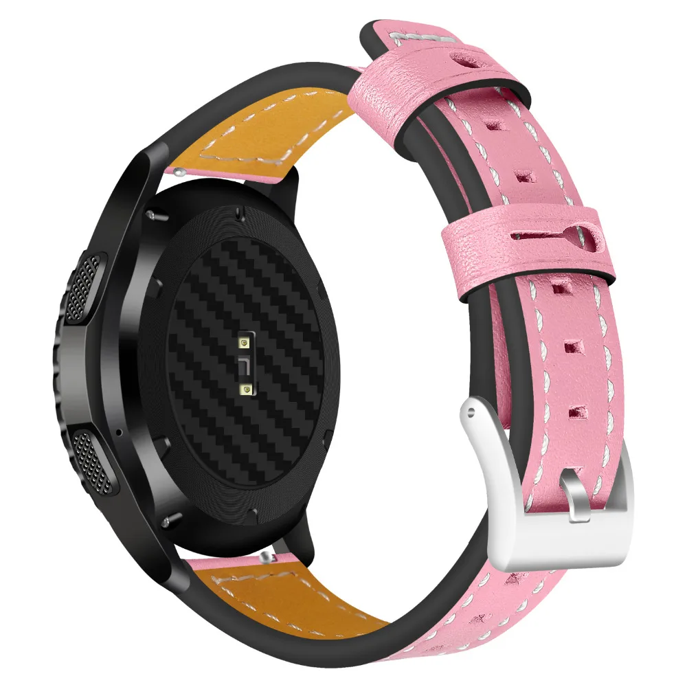 Хохлатая Шестерня S3 frontier ремешок для samsung Galaxy Watch 46 мм S 3 Классический 22 мм кожаный браслет на запястье correa ремешок для часов ремень