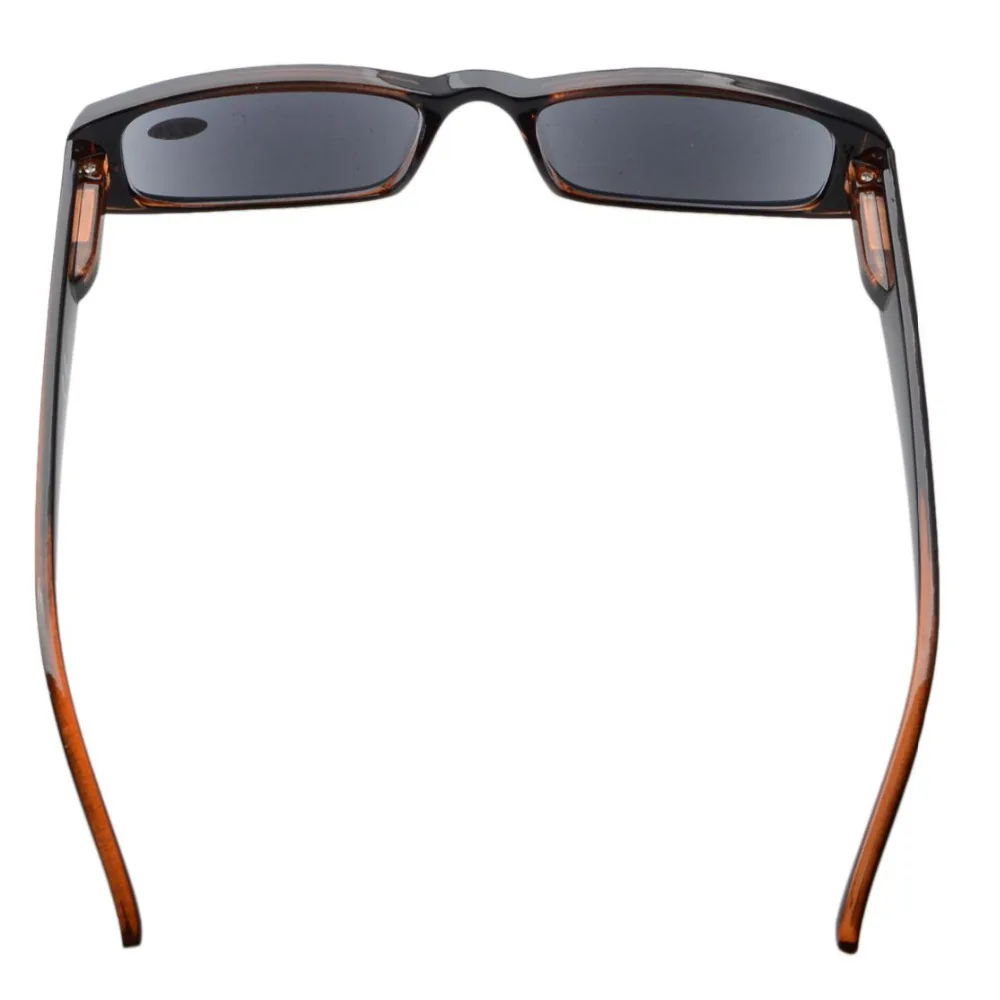 R006 серые линзы окуляра пружинные петли прямоугольные очки для чтения + 0 5/0 75/1 0/1 25/1