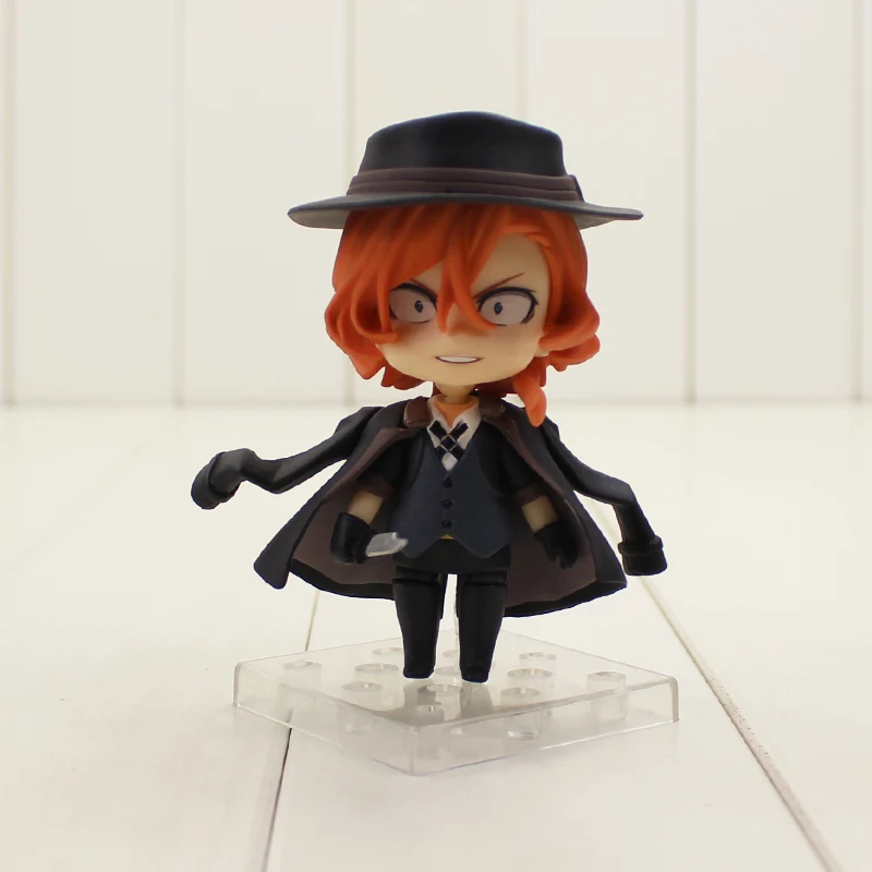 Bungo бродячие собаки фигурка Nendoroid 657 дазай Осаму 676 накахара чуя модель игрушки для коллекции