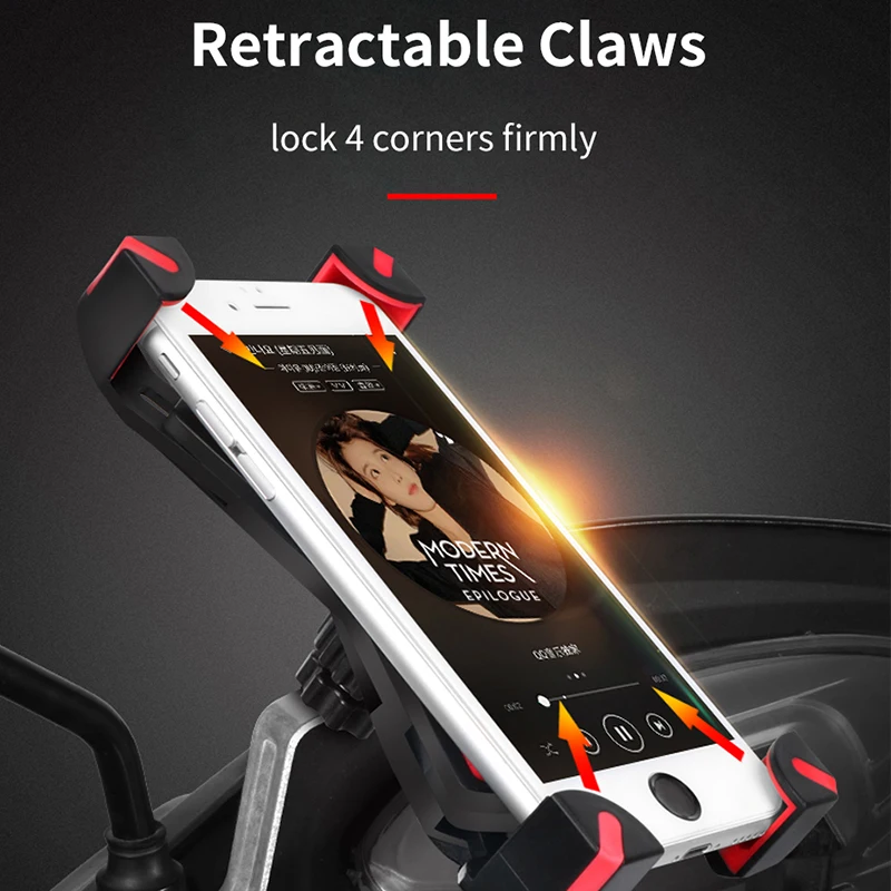 Велосипедный держатель для телефона OUSU с поддержкой мотоцикла мобильного