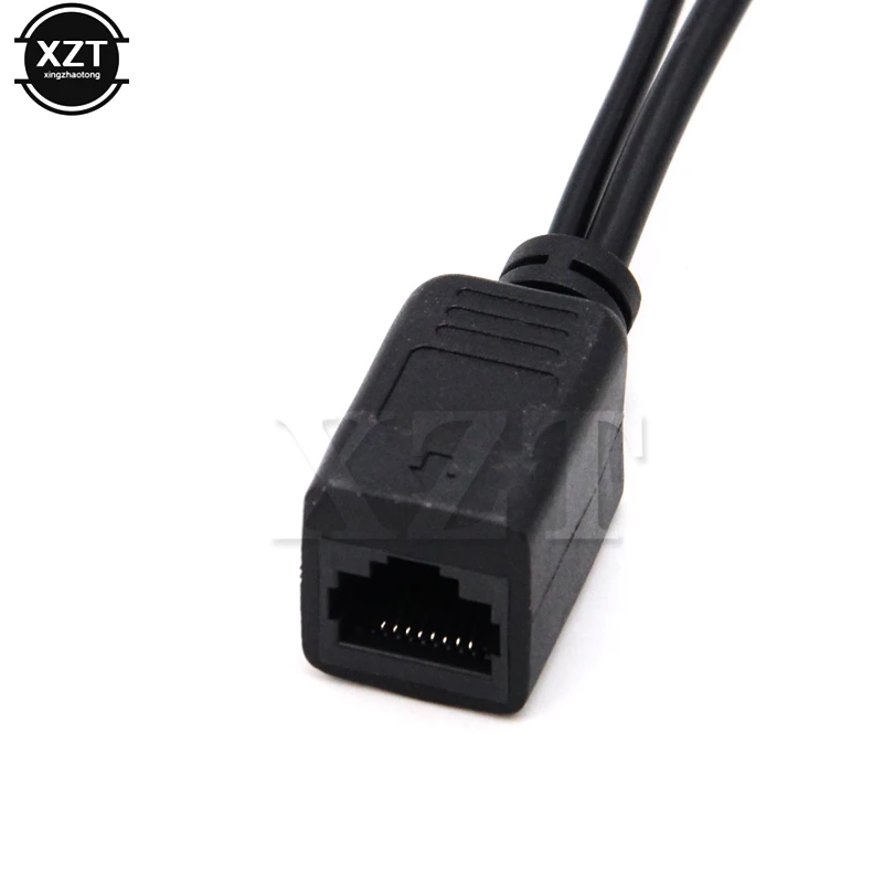 Адаптер POE для адаптера Пассивный силовой кабель Ethernet PoE адаптер RJ45 инжектор +