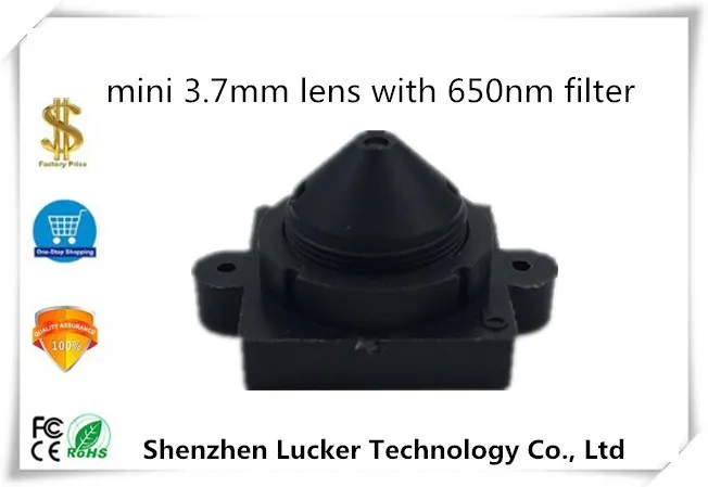 Satety Мини объектив 3 7 мм с фильтром 650nm все цвета 2.0mp Высокое разрешение для CMOS