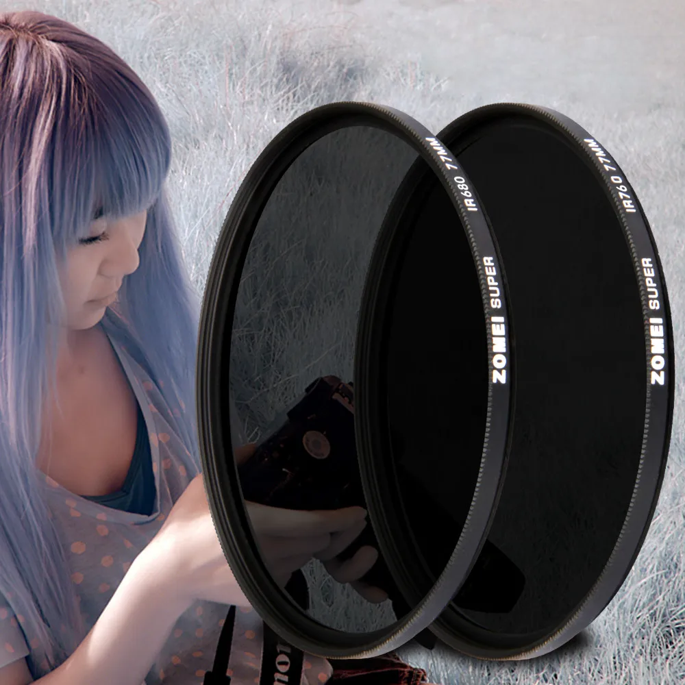Zomei ИК 68 680 нм ФИЛЬТР IR68 X-Ray Ик Фильтр для DSLR SLR объектив камеры 52 мм 58 72 77 Для Canon Nikon