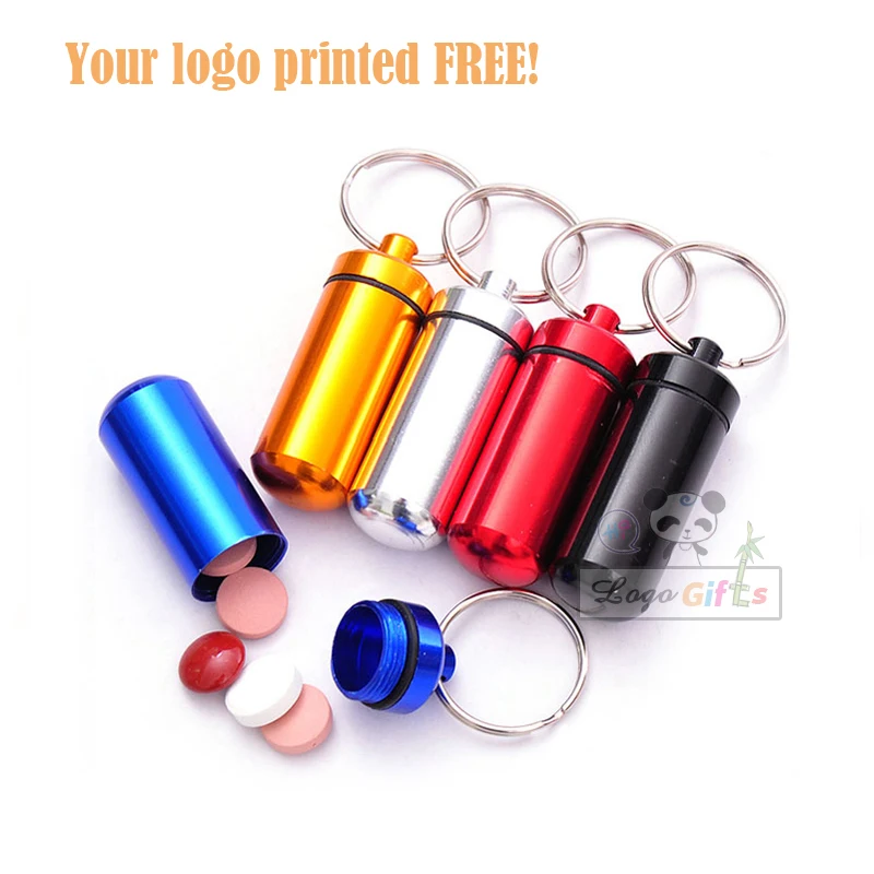 Cute Nursing supplies usefull bottles for pill easy to carry custom FREE with any text and wish words for the old person