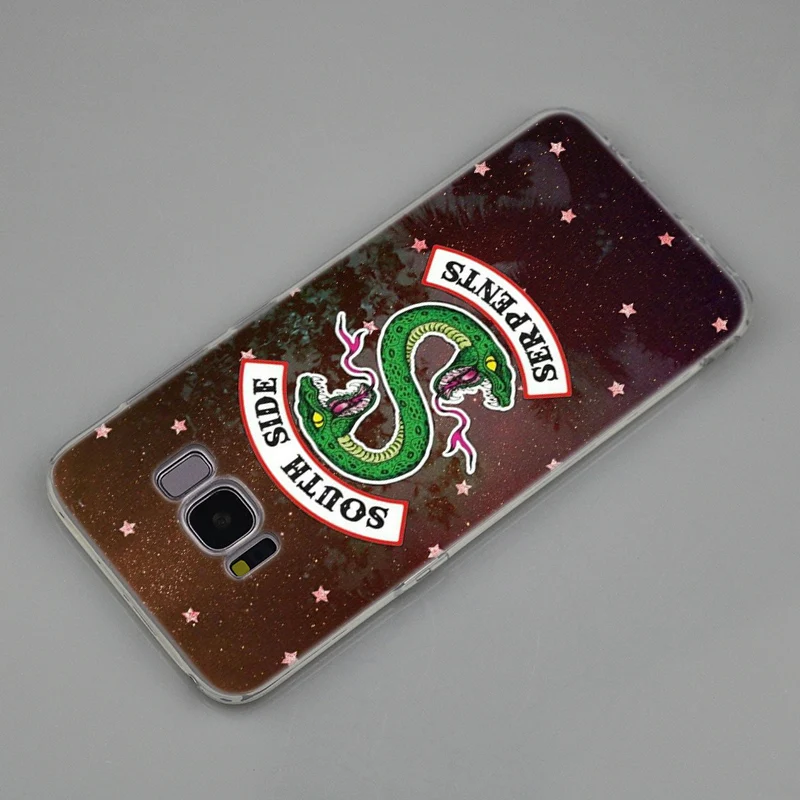 Силиконовый чехол Riverdale South Side Serpents с логотипом для Samsung Galaxy Note 10 Plus S8 S9 S10 5G S6 S7 Edge S5