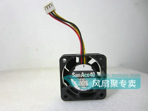 

Оригинальный Sanyo 9PH0424H7D03 4 см 4015 24V 0.05A 3 провода Инвертор Вентилятор охлаждения