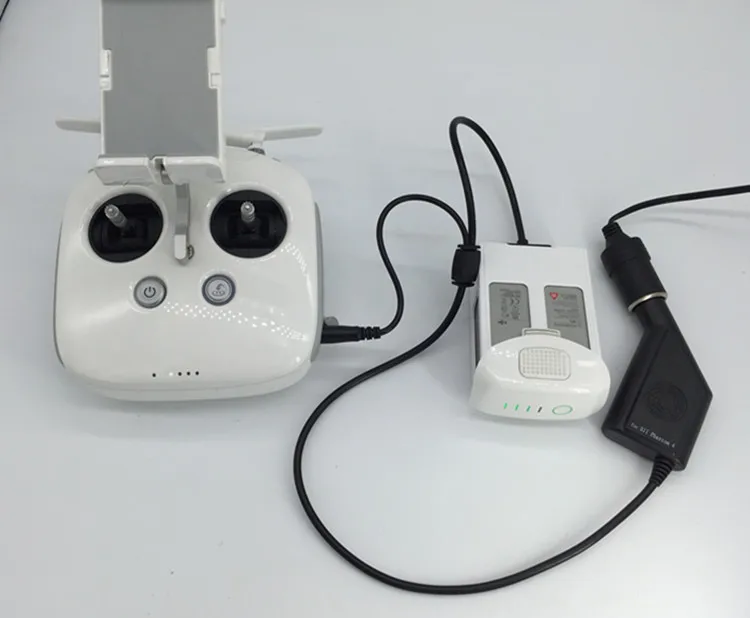 2in1 Intelligent Battery Car Charger v2.0 Outdoor for DJI Phantom 4 PRO/4 PRO+ Remote Controller Drone Accessories |