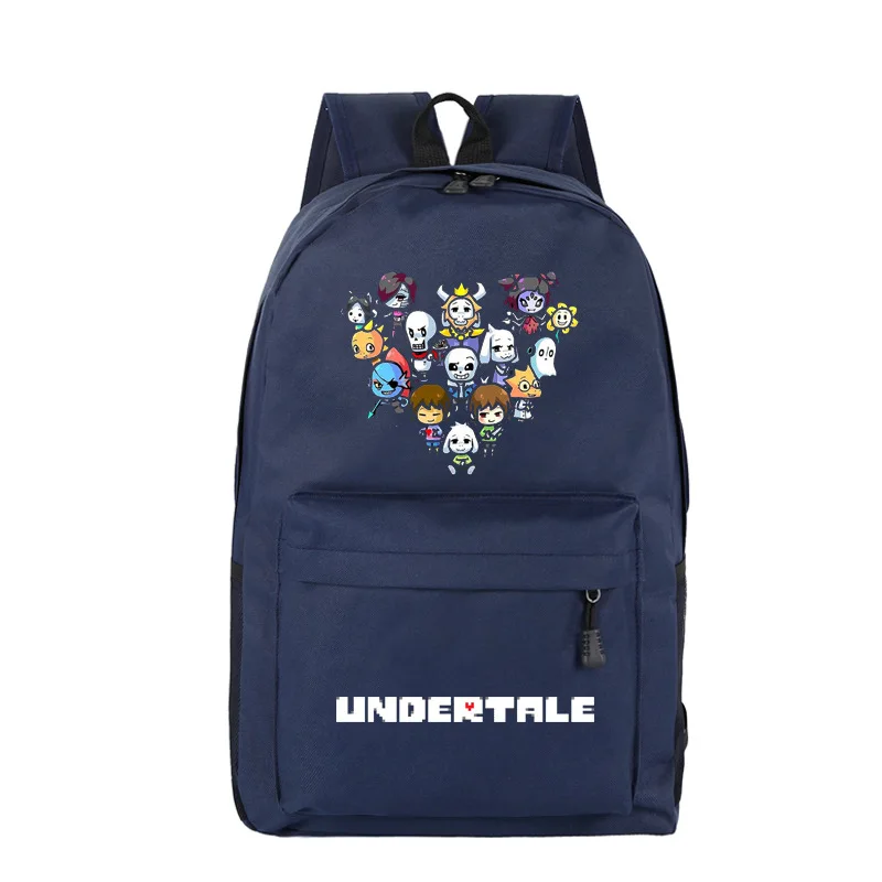23 Рюкзак с принтом игры «Undertale Frisk Sans», рюкзак с изображением Галактики, школьный рюкзак из парусины, женские дорожные сумки - Цвет: 23