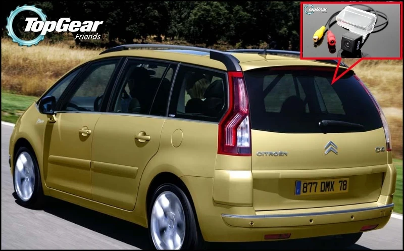 Автомобильная камера для Citroen C4 Picasso Высококачественная заднего вида резервная