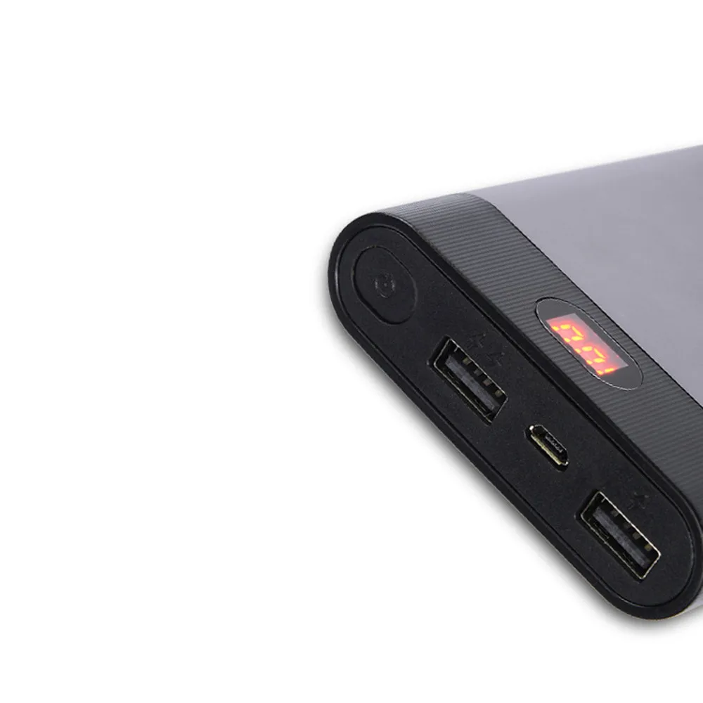 5V Dual USB 4X18650 чехол для зарядного устройства комплект коробка для зарядного устройства для смартфонов Прямая поставка оптовый поставщик