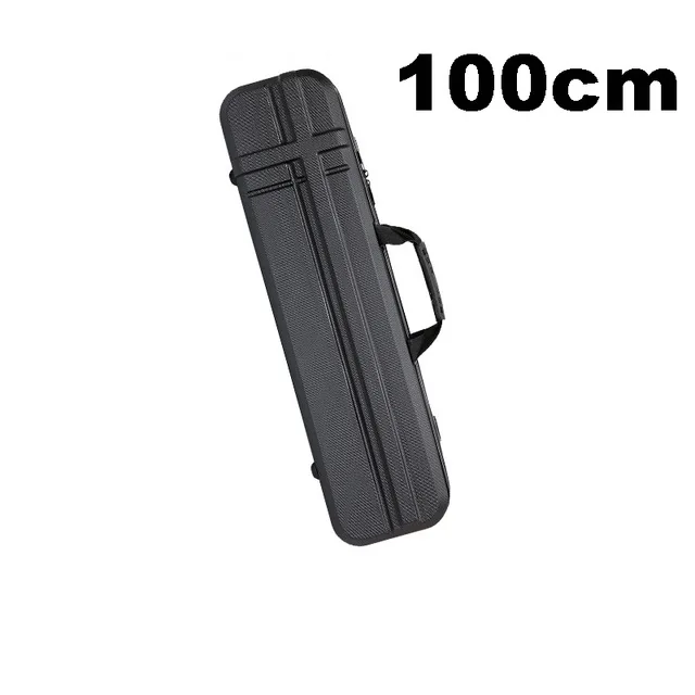 BLACK-100 Новинка, сумка для рыбалки из АБС-пластика, Жесткая Сумка для удочки, водонепроницаемая многофункциональная сумка для удочек, Большая вместительная сумка для рыболовных снастей - Цвет: BLACK-100