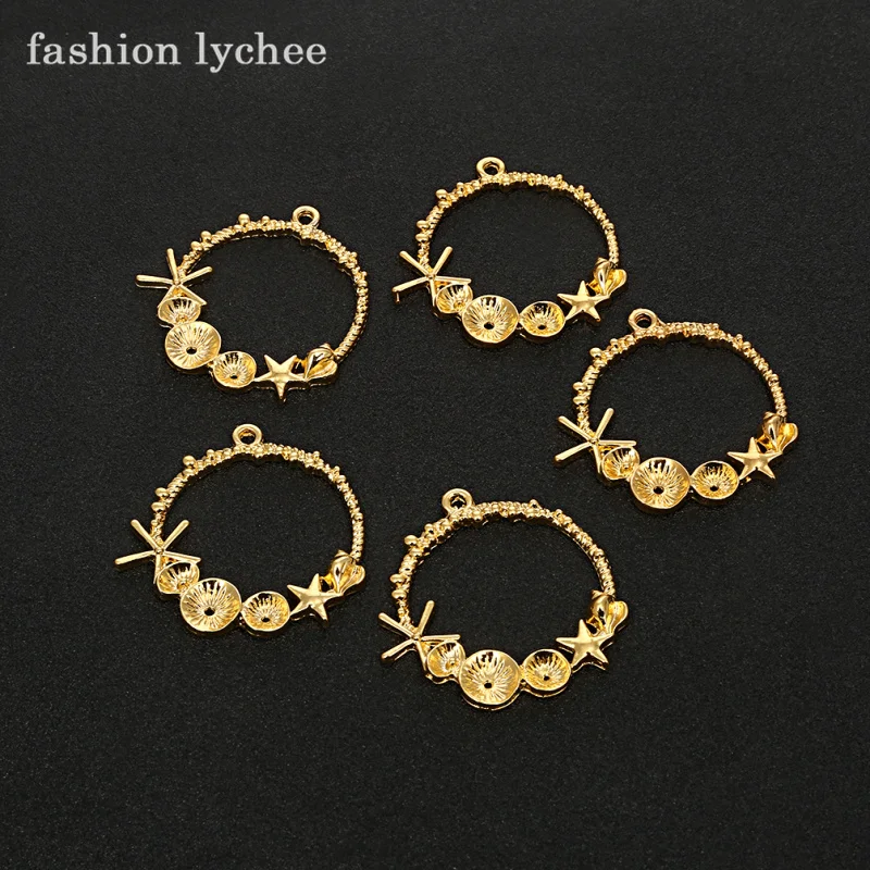 5 шт. подвеска в виде ракушки дельфина морской звезды | Украшения и аксессуары