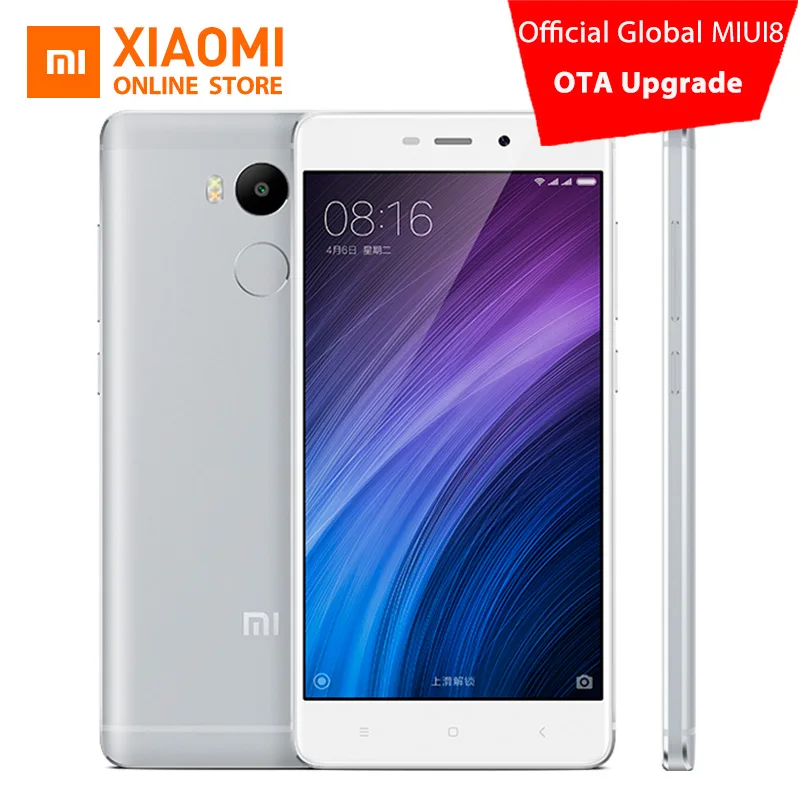 Оригинальный Xiaomi Redmi 4 Pro мобильный телефон 3 ГБ Оперативная память 32 Встроенная