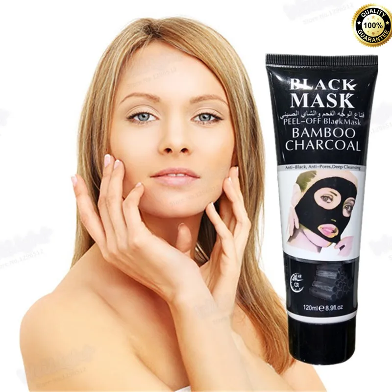 

100% натуральная вулканическая грязевая черная маска для чёрных точек, женская маска для удаления черных точек, лечение акне, макияж, тушь для...