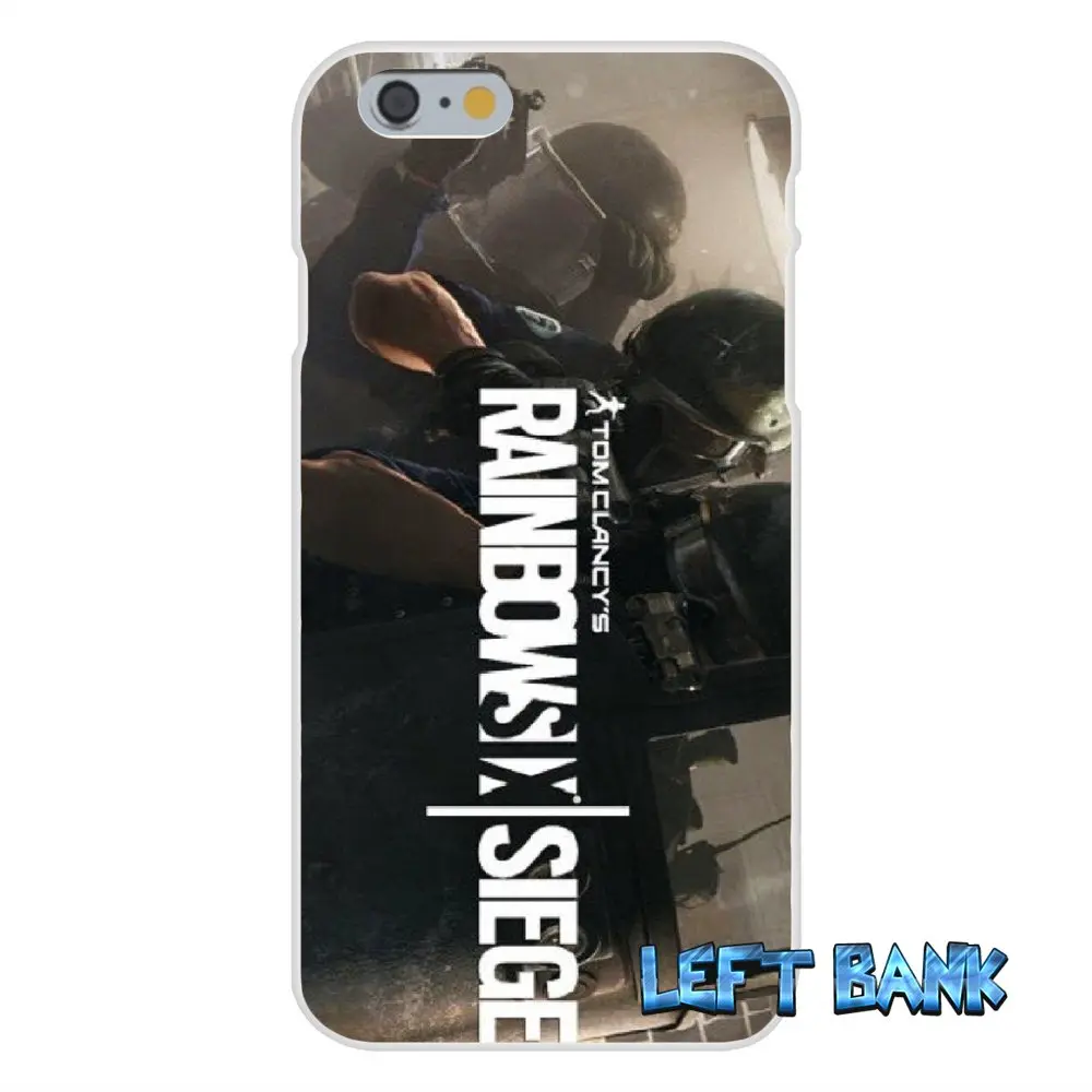 Мягкий силиконовый прозрачный чехол из ТПУ с логотипом rainbow six siege для Samsung Galaxy Note 3
