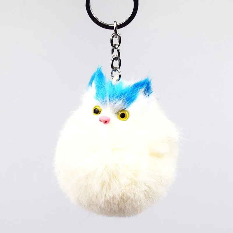 1 шт. помпон искусственный мех кролика Шарм брелок автомобиль сумка Для женщин