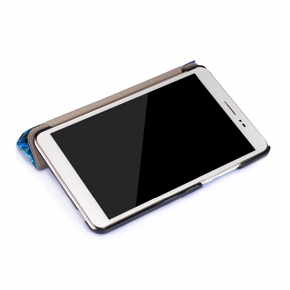 Чехол для Huawei MediaPad T2 8 0 Pro модный тонкий флип чехол с принтом трехслойная
