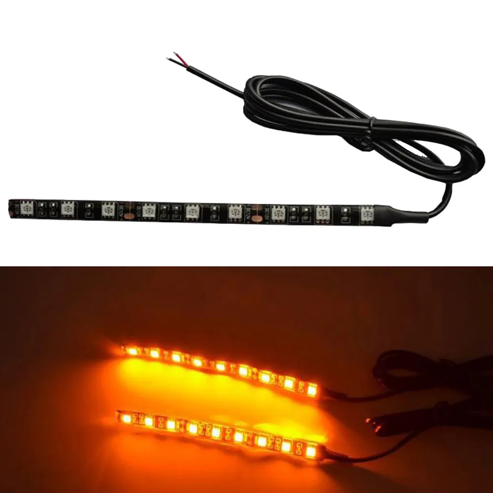 Светодиодная лента универсальная мини-лента черного цвета для мотоцикла байкера