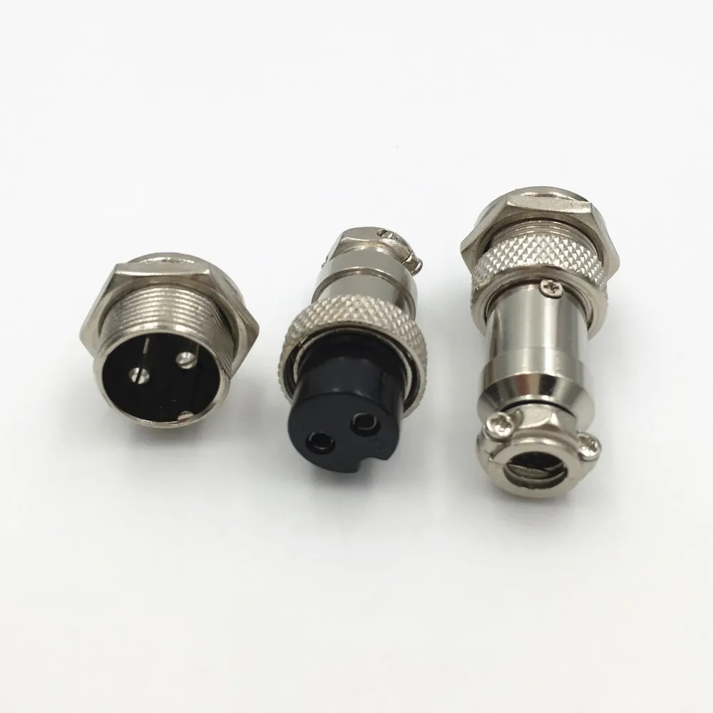 10 компл. GX16 Bulkhead авиационный разъем XLR 16 мм 2 3 4 5 6 7 8 9 контактный для крепления на